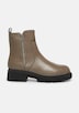 Stiefel in Leder-Optik mit Schmuck-Detail