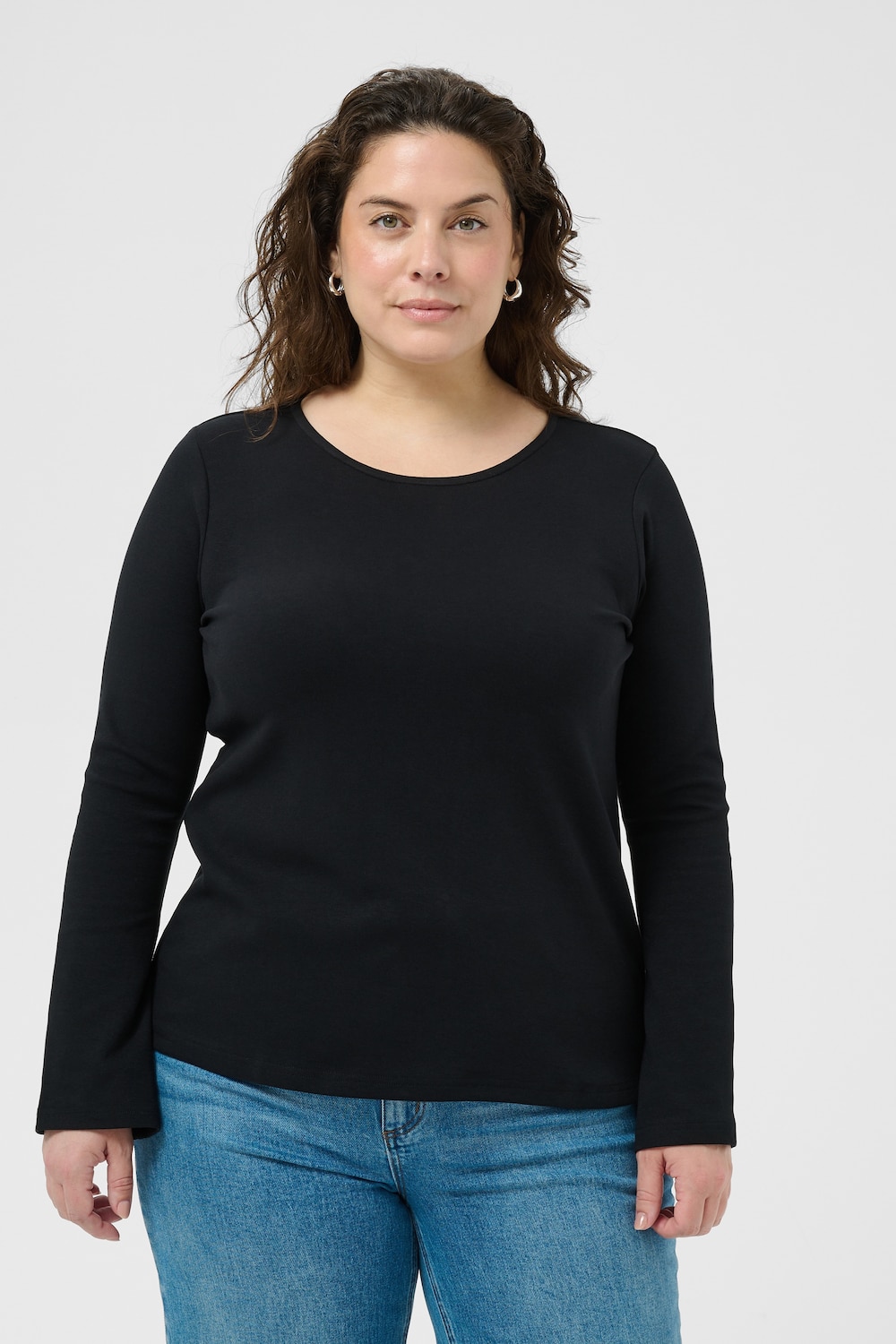 T-shirt met lange mouwen Regular fit