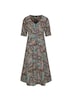 Viskosekleid mit orientalischem Muster