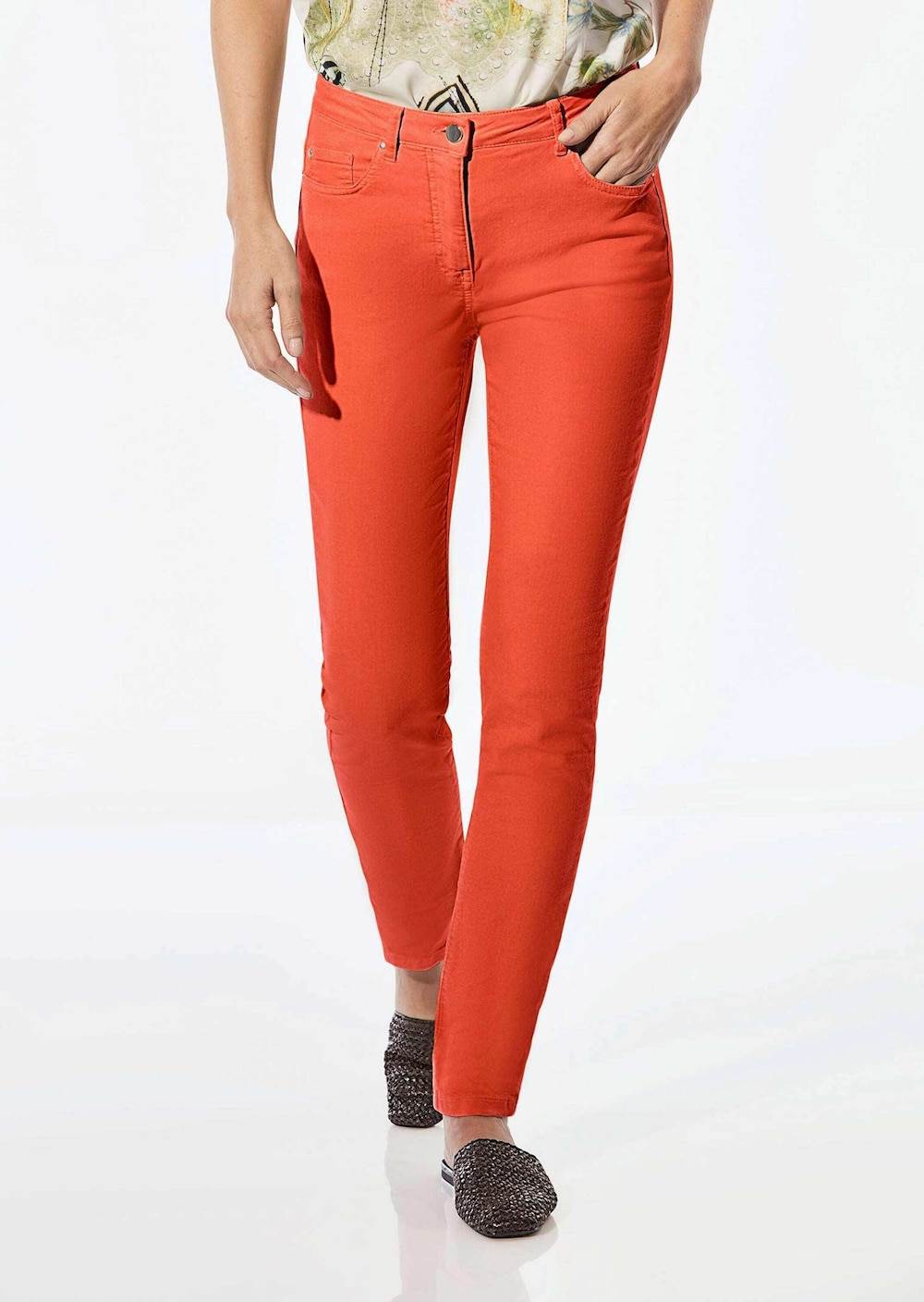 Lange Freizeithose BELLA mit Formbund