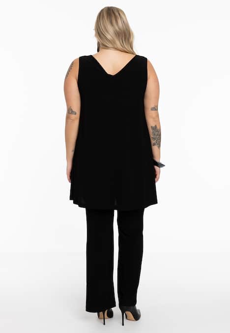 Top mit V-Ausschnitt