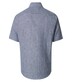 Leinenhemd kurzarm gestreift Casual Fit