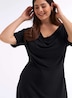 Jersey-Kleid Kurzarm