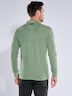 Herren Poloshirt langarm , Gruen