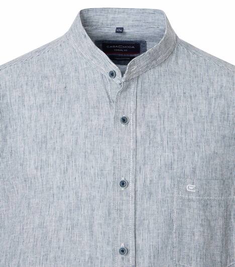 Leinenhemd uni Casual Fit