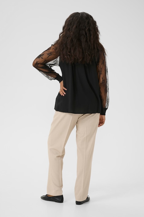 Bluse langarm A-shape