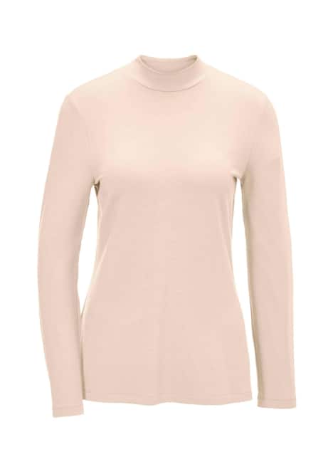 GOLDNER Shirt met opstaande kraag Shirt met opstaande kraag met lange mouwen