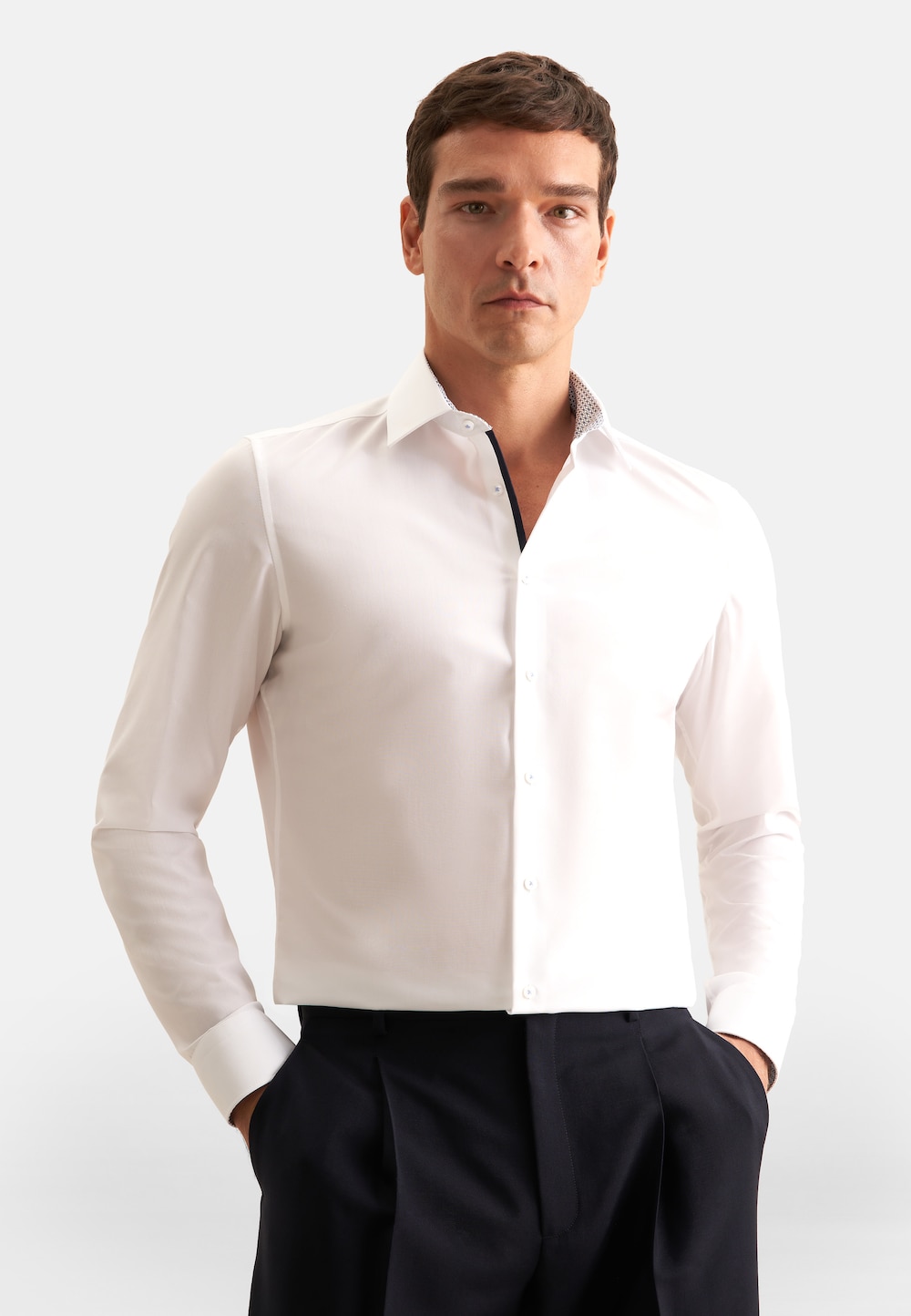 Herren Business Hemd - Uni