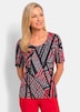 Katoenen shirt met grafische print