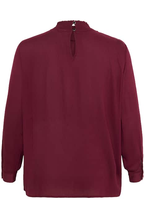 Langarm-Bluse Regular fit