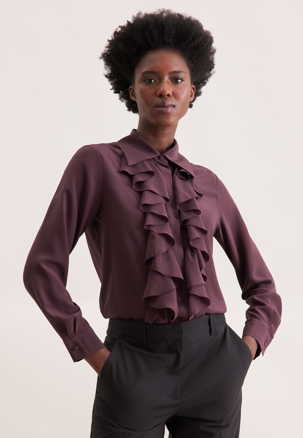 Damen Hemdbluse - Uni