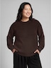 Oversize Strickpullover mit Rundhalsausschnitt