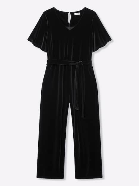 Overall Kurzarm Ohne Kragen