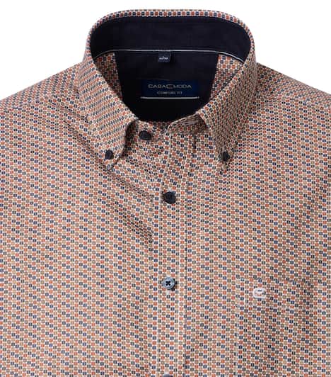 Freizeithemd Print Comfort Fit