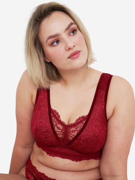 Bralette ELIANA Bralettes bügellose BHs,Spitzen-BHs