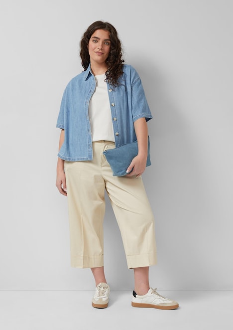 Culotte mit Bügelfalte