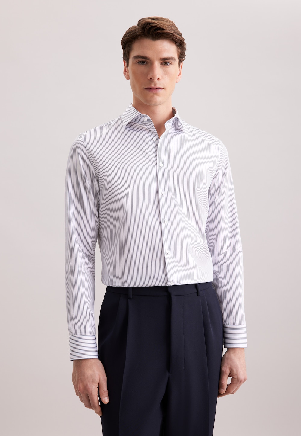 Herren Business Hemd - Gestreift