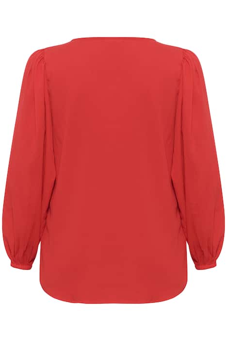 Langarm-Bluse Regular fit