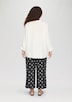 Bluse mit Stehkragen und Knopfleiste