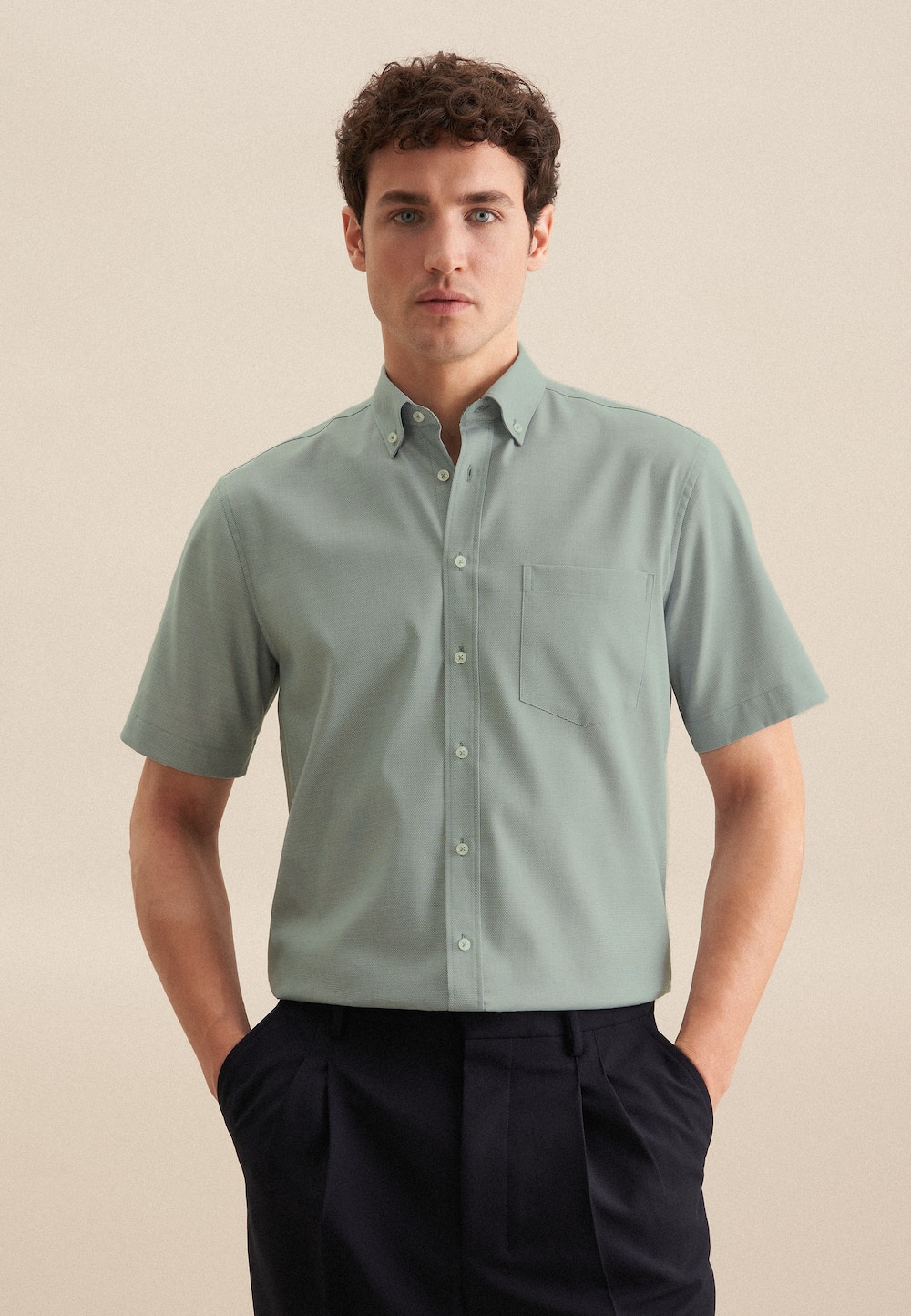 Herren Business Hemd - Struktur