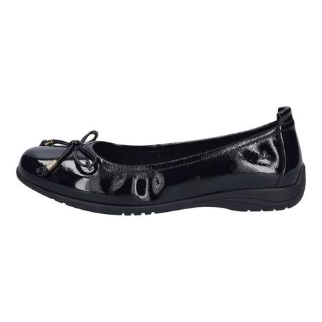 Damen Ballerina Fenja 09, black-black