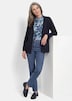 Feinstrickjacke mit Schurwolle