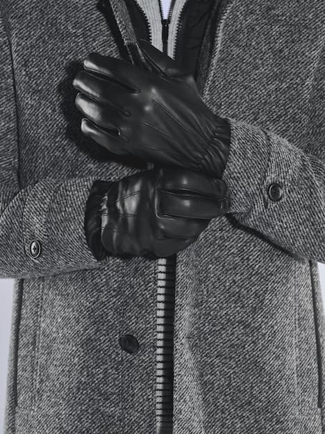 engbers Herren Mantel , Grau