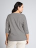 Langarmshirt mit Streifenmuster