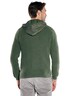 Herren Modische Strickjacke mit Kapuze , Oliv