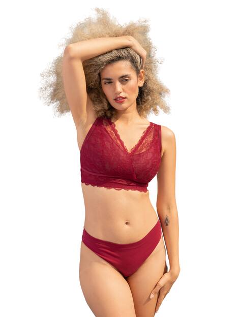 Bralette EMILIA Bralettes bügellose BHs,Spitzen-BHs