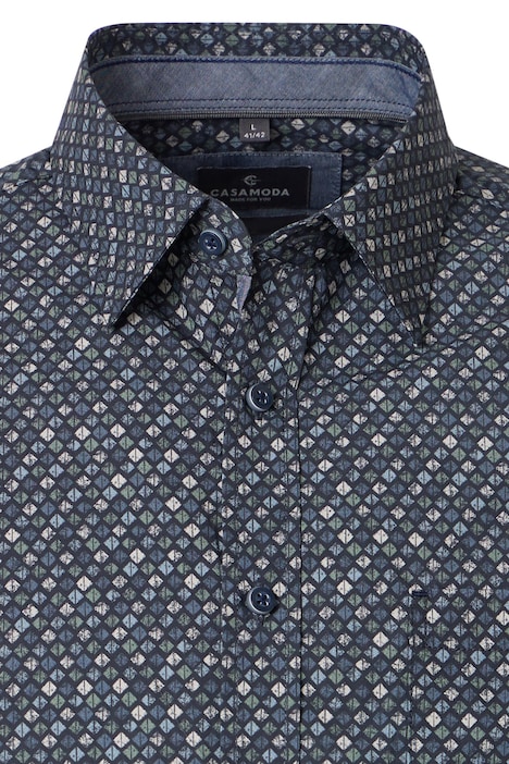 Freizeithemd Langarm Print Casual Fit
