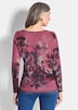 GOLDNER Gedessineerde pullover Tricot pullover met alpacawol