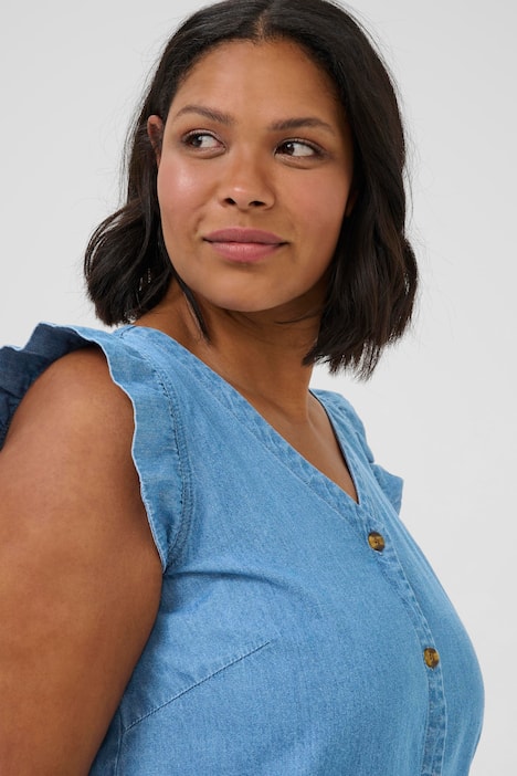 Ärmellose Bluse Loose fit