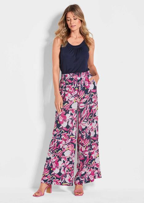 GOLDNER Gedessineerde broek VERA Gedessineerde broek VERA