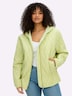 Kapuzenjacke Steppjacke mit Kapuze und Kordelzug Langarm Kapuzenkragen