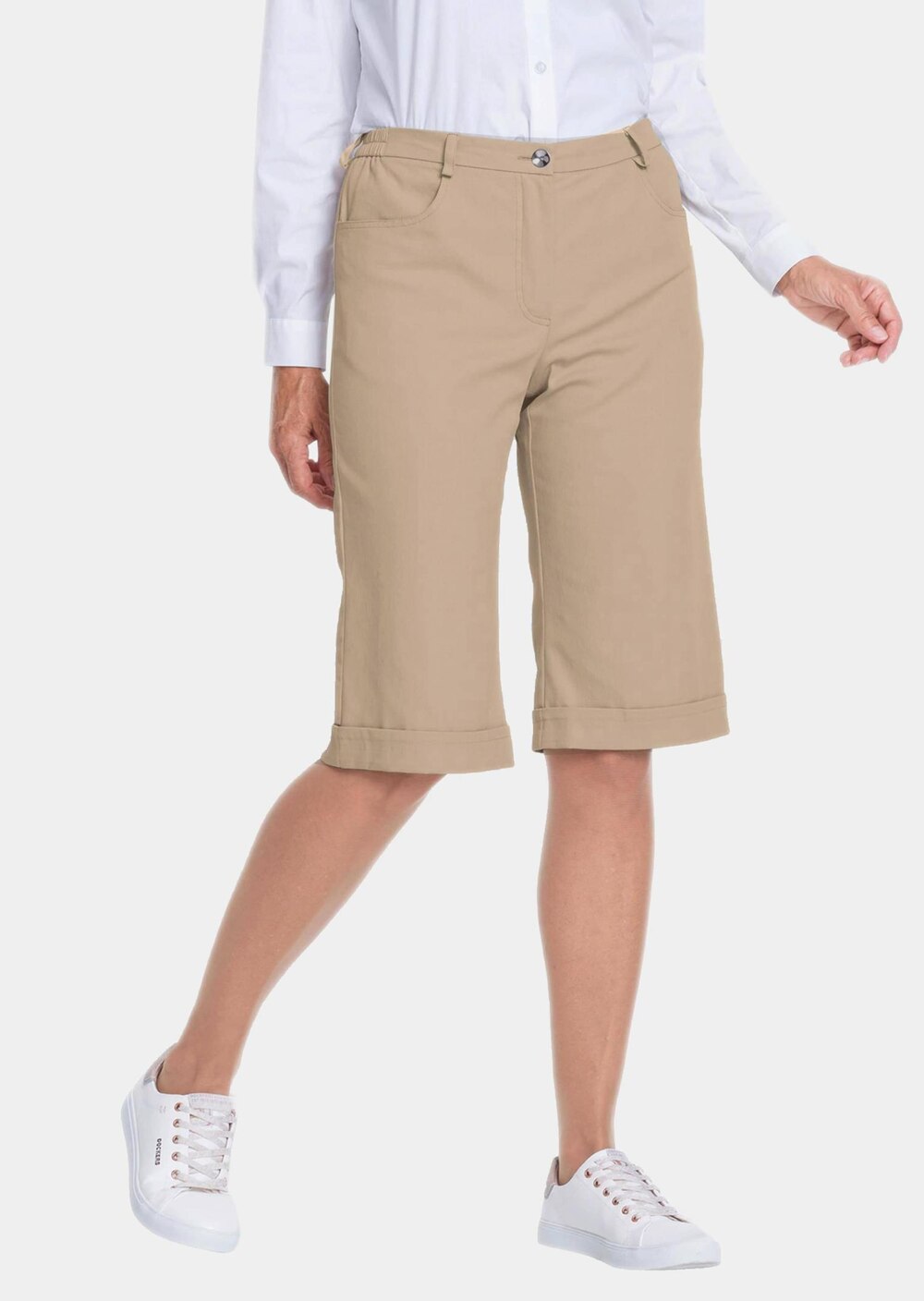 Sportliche Bermuda-Jeanshose Carla