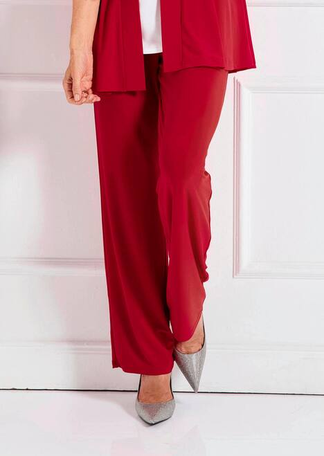 Bequeme Slinky-Hose mit Schlupfbund