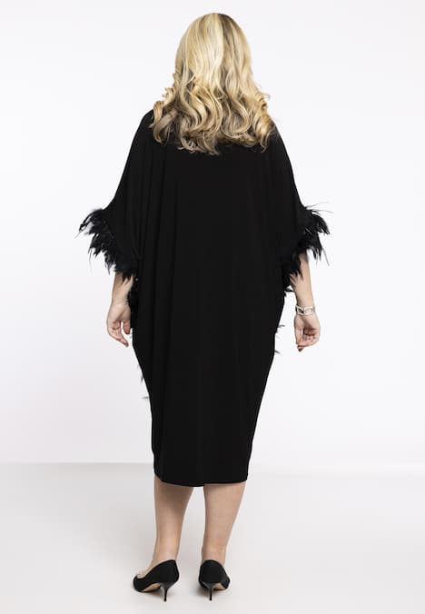 Kaftan met veren
