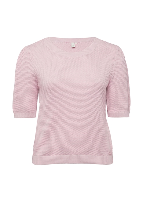 Strukturierter Pullover