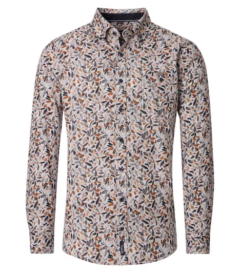 Freizeithemd Print Casual Fit