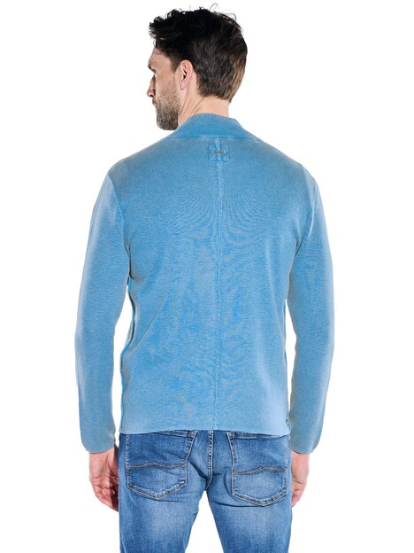 Herren Cardigan , Royalblau