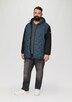 Leichte Steppjacke im Fabricmix