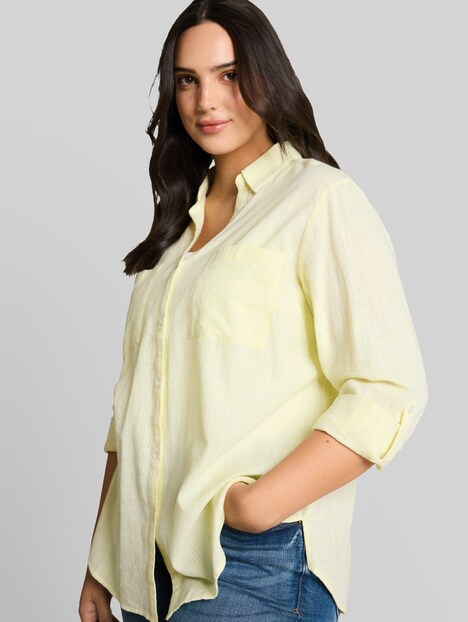 Bluse mit Brusttaschen