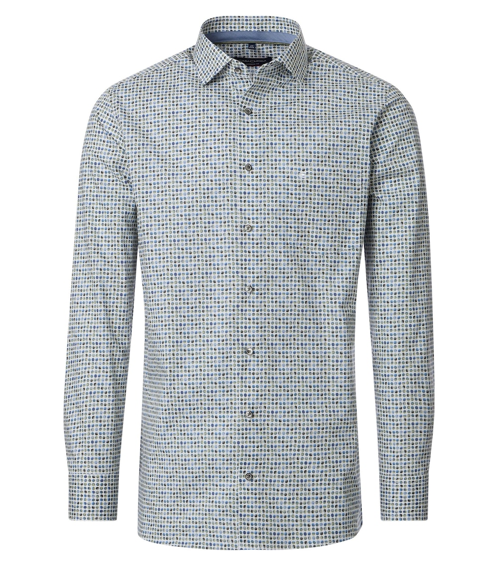 Businesshemd Print Modern Fit