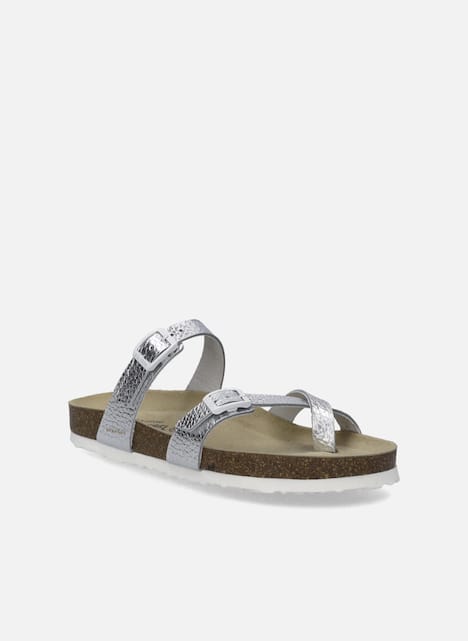 Damen Sandale Hermine 13, silber