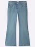 Bootcut-Jeans Bootcut-Jeans mit stark ausgestelltem Saum normal Formbund