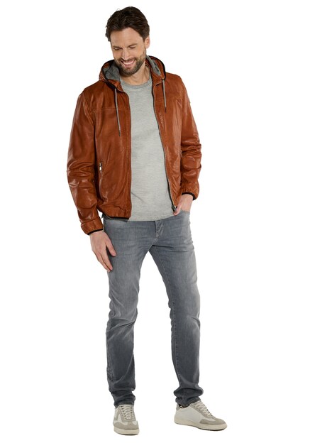 Lederjacke