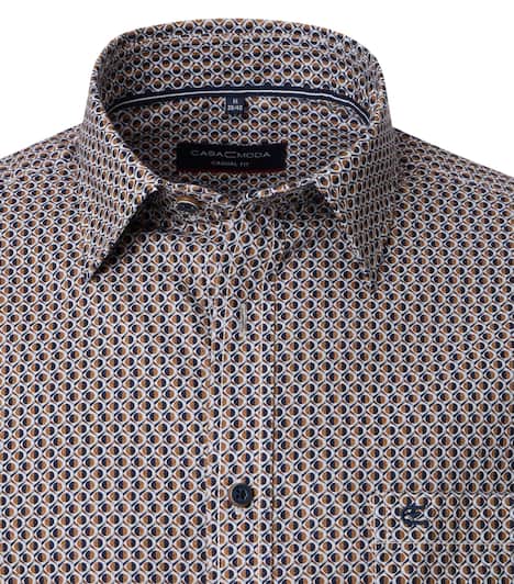 Freizeithemd Print Casual Fit