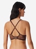 Schiesser Damen Bügelloser BH Unique Premium deepbrown