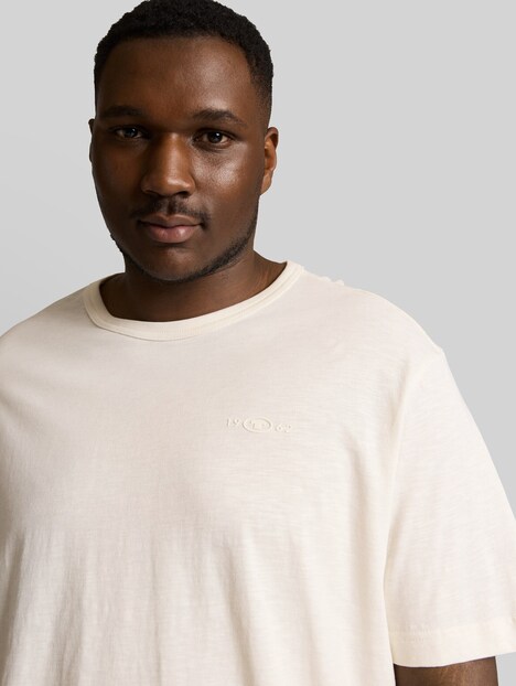 Basic T-Shirt aus Baumwolle